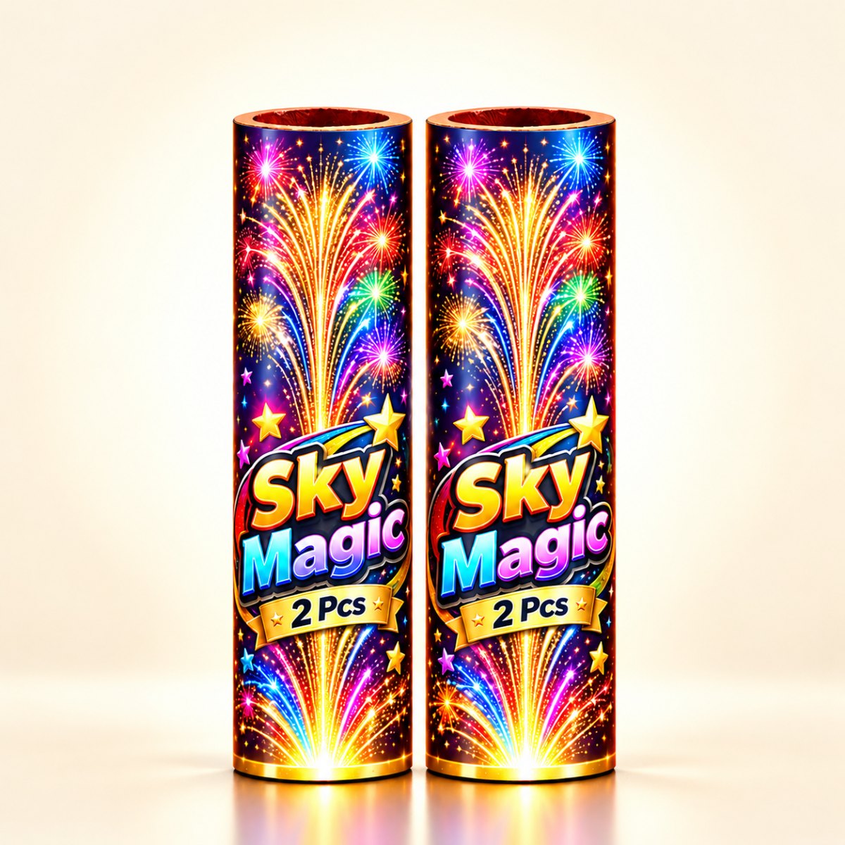4" Sky Magic - 2 Pcs