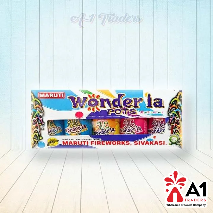 Wonderla Pots Multi Mix (5 Pcs)